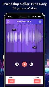Friendship Caller Tune Song-Ringtone Maker 4 تصوير الشاشة