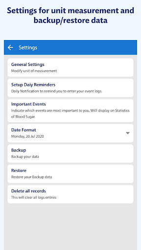 Blood Sugar Log – Diabetes Tracker screenshot 7