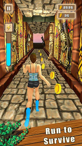 Scary Princess Running Game - Temple Final Run screenshot 2