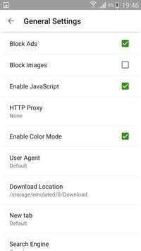 Firebird Browser Pro superFast screenshot 8