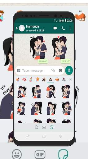 Kiss Stickers for Whatsapp 2020 screenshot 1