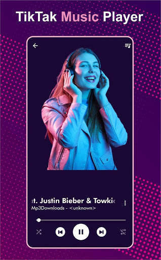 TikTak Music Player - MP3 Juice Player screenshot 1