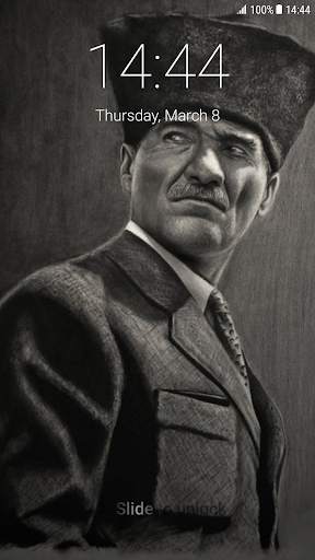 Atatürk Pattern Lock Screen screenshot 1