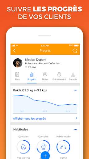 Virtuagym Coach screenshot 5