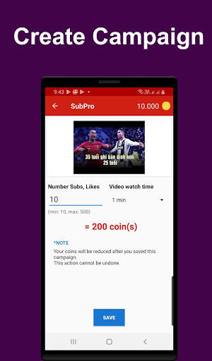 SubPro - Sub4Sub - View Like & Sub for Video screenshot 4