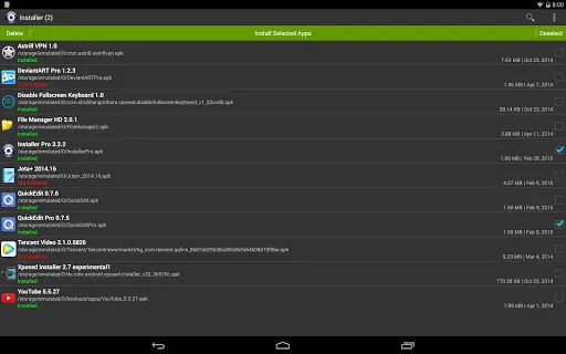 Installer Pro - Install APK screenshot 1