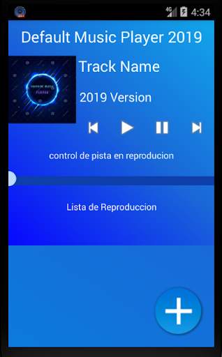 Default Music Player 2019 screenshot 2