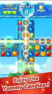 Sweet Fruit Candy Story - Pop Soda Match 3 Game screenshot 2