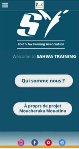 SAHWA- TRAINING APP screenshot 2