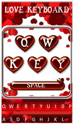 Love Theme Keyboard screenshot 1