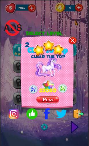 Bubble Shooter Pony : Unlimited (Free ALL) screenshot 7