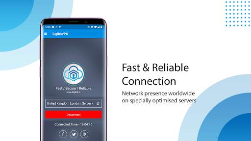 DigibitVPN 1 تصوير الشاشة