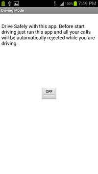 Driving Mode screenshot 1