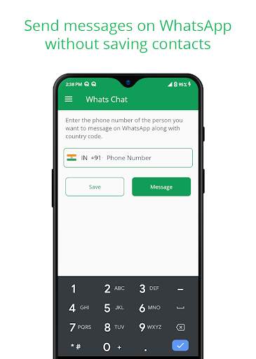 Whats Chat - Direct message screenshot 1