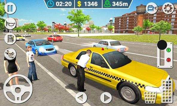 Taxi Simulator 3D - Crazy Taxi Driver Game screenshot 2