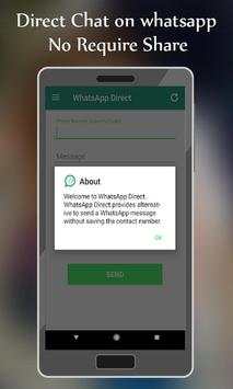 Direct Chat for WhatsApp screenshot 3