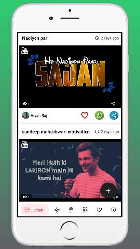MVideo- Whatsapp Video Status Dp Pic Quotes screenshot 2