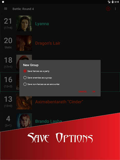 Initiative Tracker for D&D screenshot 14