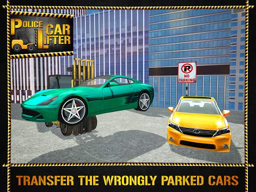 Police Fork Lifter Simulator screenshot 12