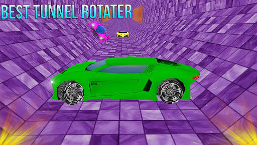 Free Car Driving: Tunnel Rush Game screenshot 5