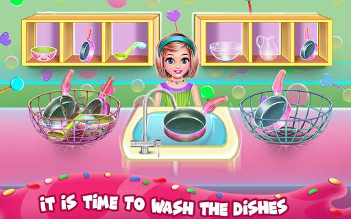 Candy Shop Cooking & Cleaning screenshot 8