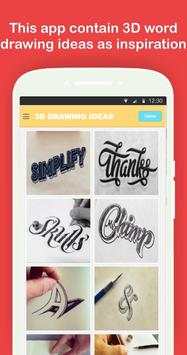 Draw 3D Alphabet Letters & Numbers Step by Step screenshot 6