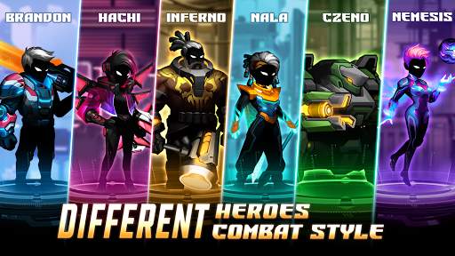 Cyber Fighters: Action RPG screenshot 1