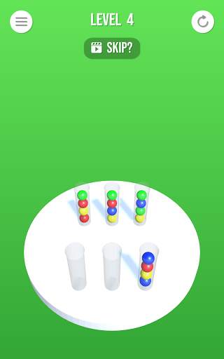 Puzzle - Urutkan Bola 3D screenshot 10