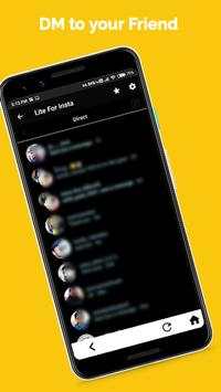 Lite for insta lite - Chat Messenger lite screenshot 4