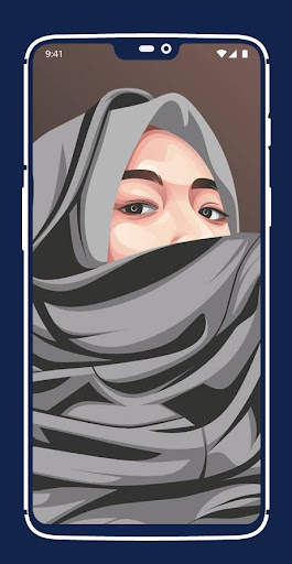 Girly Hijab Wallpaper screenshot 3