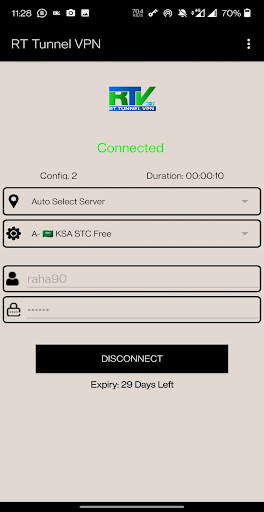 RT Tunnel VPN screenshot 2
