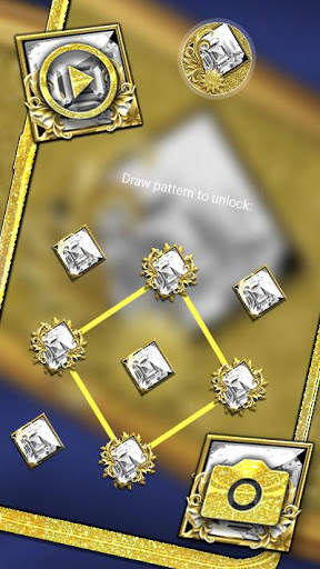 Golden Glitter Launcher Theme screenshot 4