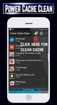Clean Master App Cache 1Tap Optimize Power Super screenshot 1