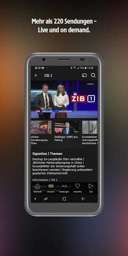 ORF TVthek: Video on demand screenshot 2