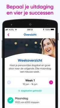 Actify Bewegen stappenteller screenshot 3