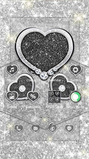 Love Theme APUS Launcher screenshot 3