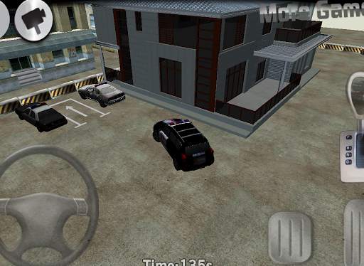 3D Police Car Parking screenshot 4