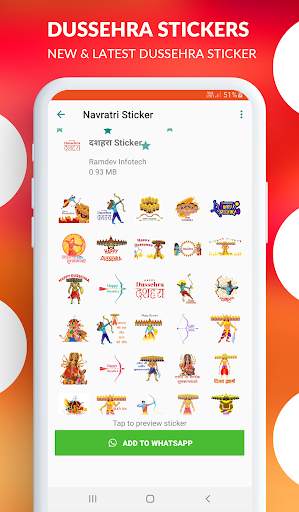 Navratri Sticker for WhatsApp screenshot 6
