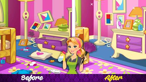 Barbie House Cleaning Game screenshot 3