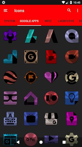 Colors Icon Pack 6 تصوير الشاشة