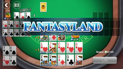 DH Pineapple Poker OFC screenshot 2
