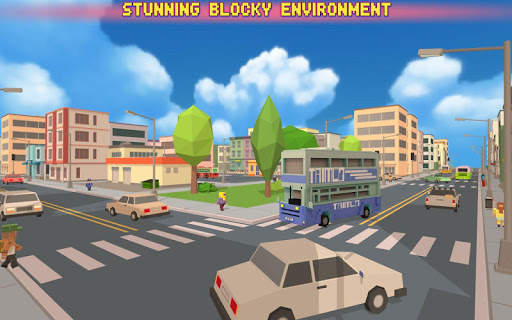 Bus Simulator City Craft screenshot 1