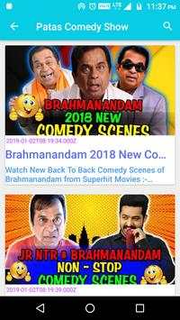 Patas Telugu Comedy Videos App screenshot 5