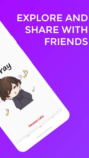 Cute & Funny Boys Stickers for WhatsApp screenshot 2