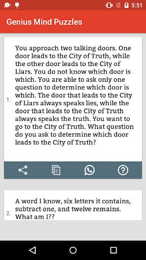 Brain Teaser : Riddles, Quiz & Puzzles screenshot 4