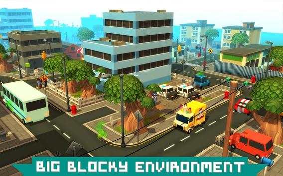 Blocky Candy Icecream Delivery screenshot 6