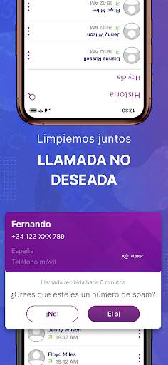 vCaller detener el spam screenshot 5
