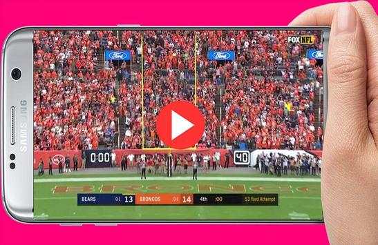 NFL NCAA  Live Streaming Football screenshot 1