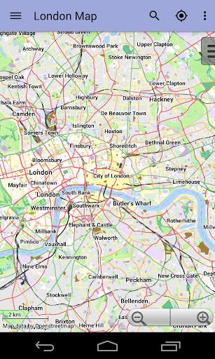 London Offline City Map Lite screenshot 1