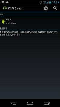 Wifi Direct File Transfer screenshot 2
